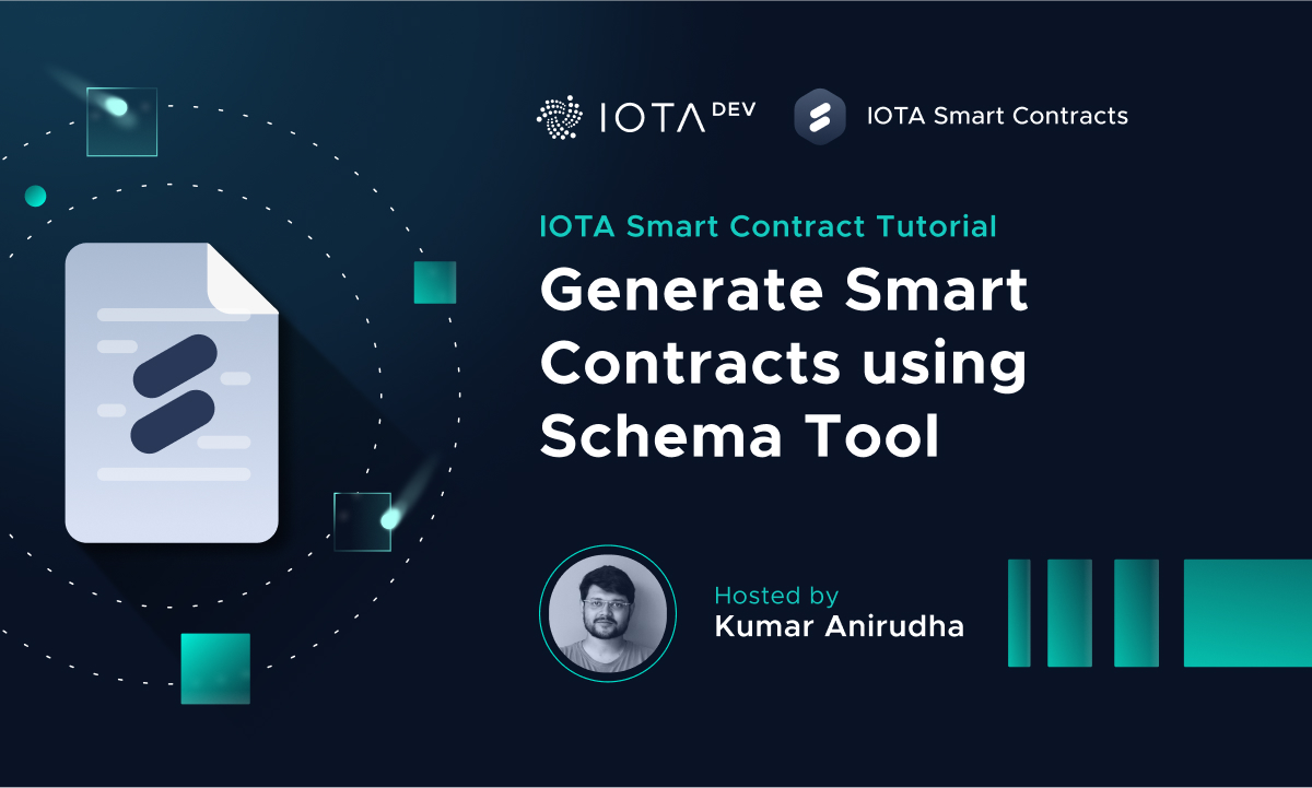 Generate WASM Smart Contract using Schema Tool