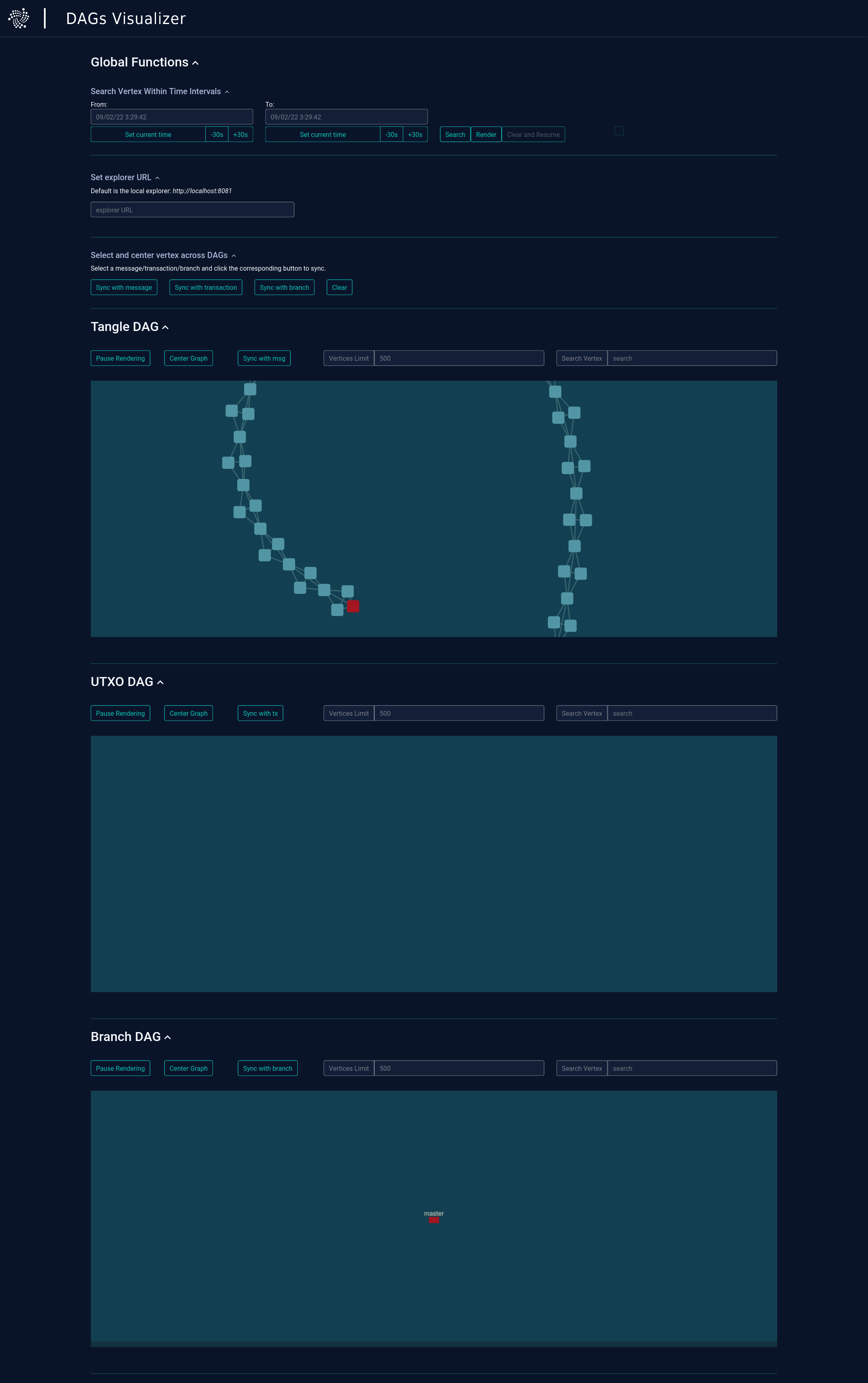 DAGs visualizer Overview