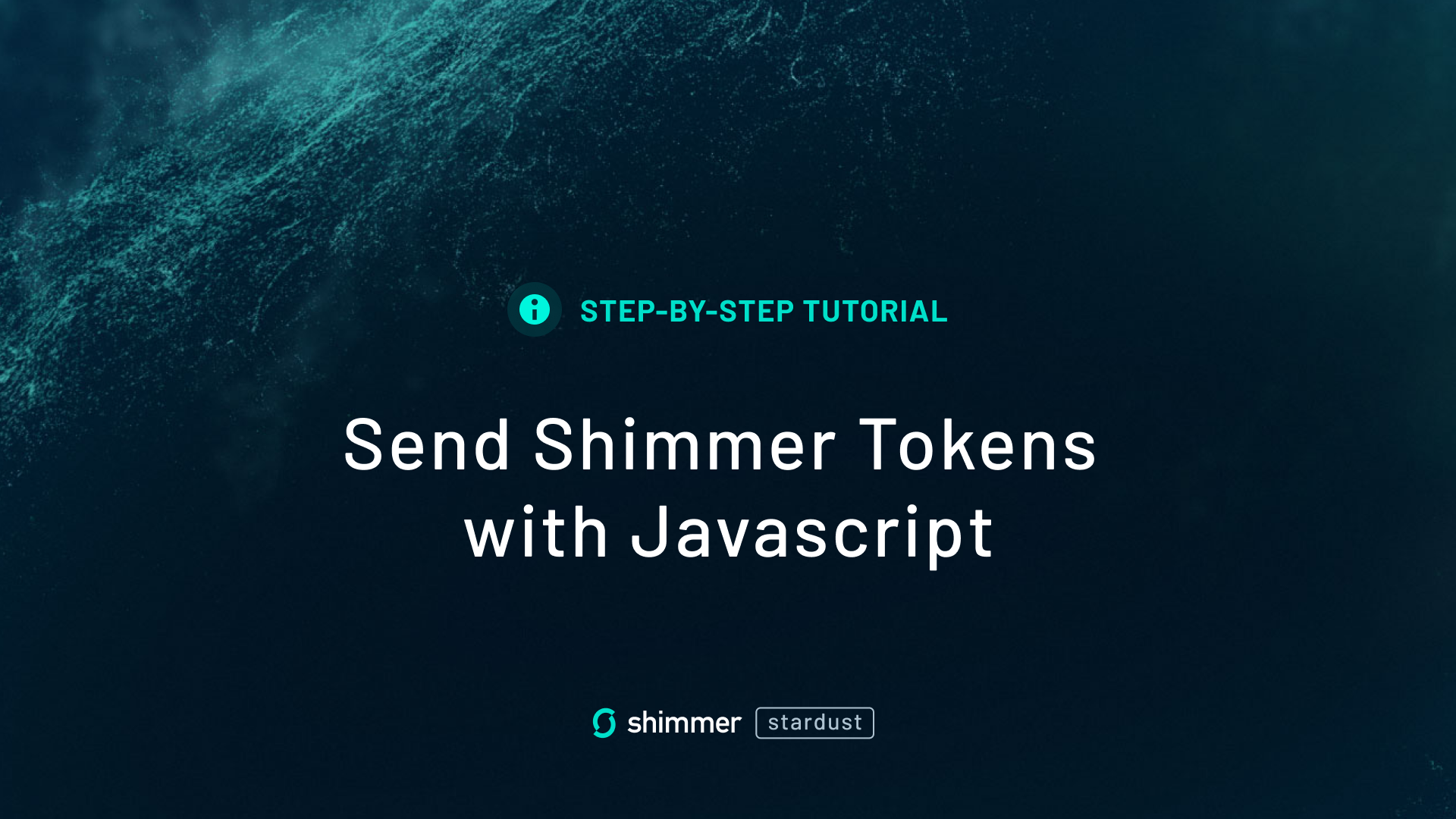 Send Shimmer Tokens with Javascript